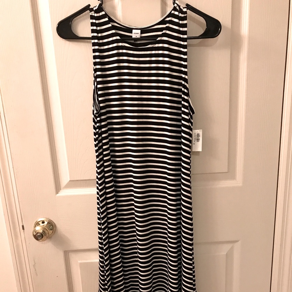 Black and white sundress